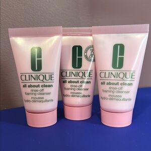 Clinique 3x All About Clean Bundle